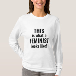 Zo ziet een feminist er zo uit t-shirt