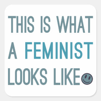 Zo ziet een feminist eruit als Stickers