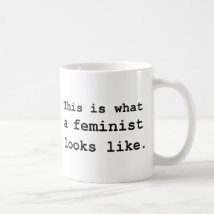 Zo ziet een feministe eruit. koffiemok