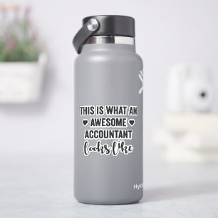 Zo ziet een Geweldige accountant er zo uit Sticker