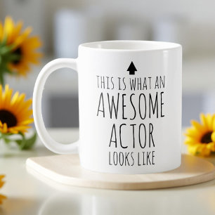 Zo ziet een Geweldige acteur eruit Koffiemok