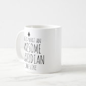 Zo ziet een Geweldige conciërge eruit Koffiemok (Voorkant links)