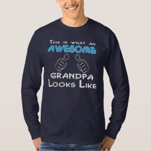 Zo ziet een GEWELDIGE GRANDPA eruit als t-shirt. T-shirt