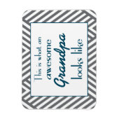 Zo ziet een Geweldige opa eruit Magneet (Verticaal)