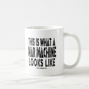 Zo ziet een oorlogsmachine er uit koffiemok