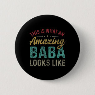 Zo ziet een verbazingwekkende baba er uit als Vade Ronde Button 5,7 Cm