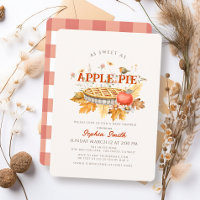 Zo zoet als appeltaartherfst laat Baby shower acht