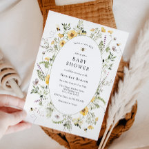 Zo Zoet Als Bij Gele Bloemen Baby Shower