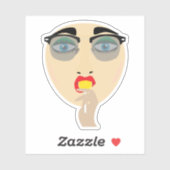 Zo zoet als spelen... sticker (Vel)