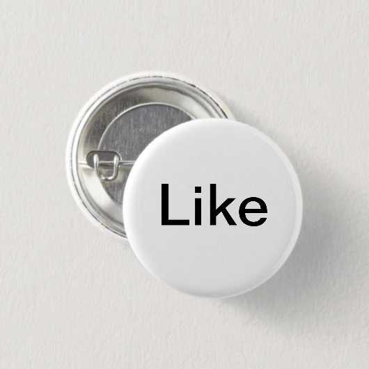 Zoals Button (Voorkant /achterkant)