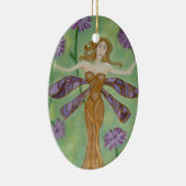 Zoals de lievelingskunst keramisch ornament (Rechts)