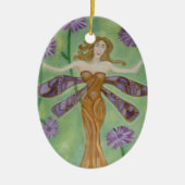 Zoals de lievelingskunst keramisch ornament (Voorkant)