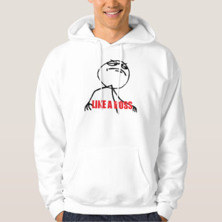 Zoals een baas hoodie