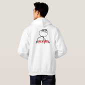 Zoals een baas hoodie (Achterkant volledig)