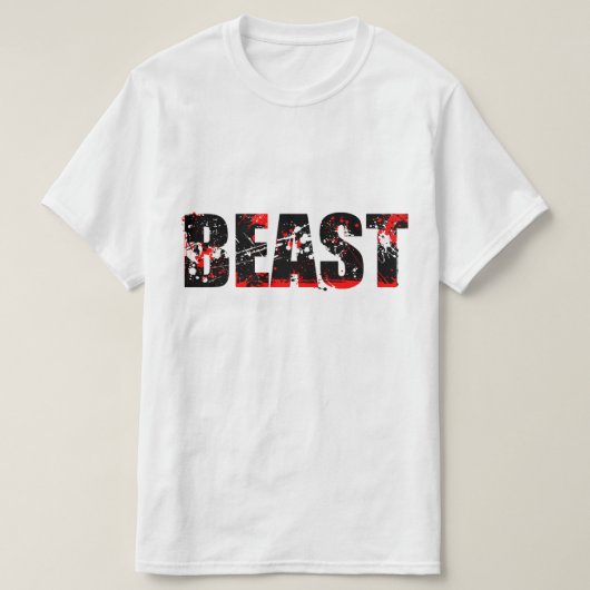 Zoals een Beast. T-shirt (Design voorkant)