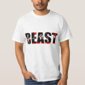 Zoals een Beast. T-shirt (Voorkant)