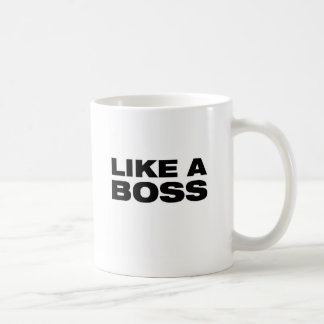 ZOALS EEN BOSS - COFFEE MOK