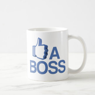 ZOALS EEN BOSS Coffee-Mok Koffiemok