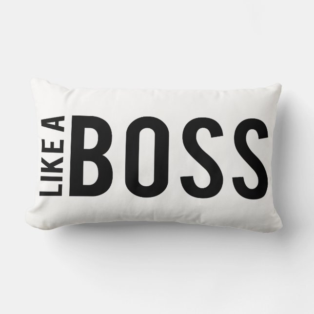 ZOALS EEN BOSS KUSSEN (Voorkant)