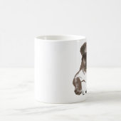 Zoals een Boss Pug in Glasses Mok (Center)