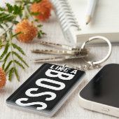 ZOALS EEN BOSS SLEUTELHANGER (Voorkant Rechts)