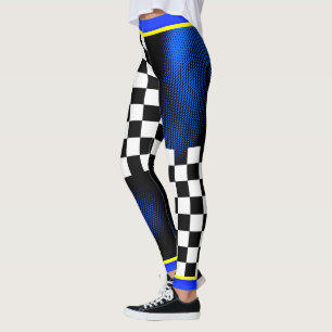 Zoals een BSS Checkers & Dot Pattern op je kol Leggings