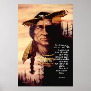 Zoals een Eagle Poster