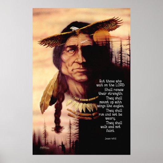 Zoals een Eagle Poster (Voorkant)