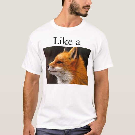 Zoals een fox t-shirt (Voorkant)