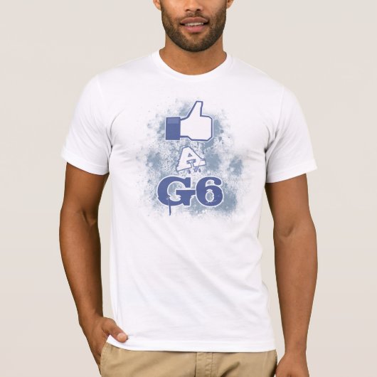 Zoals een G6 T-shirt (Voorkant)