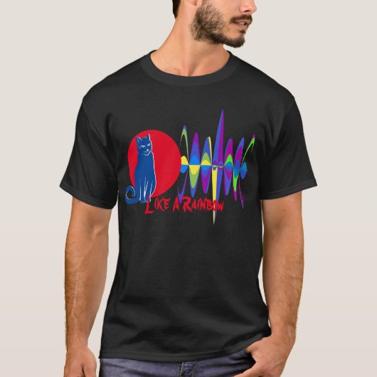 Zoals een regenboog t-shirt (Voorkant)