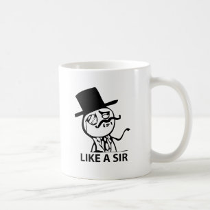 Zoals een Sir Koffiemok