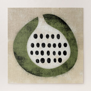 Zoals een vijg of een puzzel van een kiwi