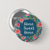 Zoals Frida VII | Home Sweet Home Ronde Button 5,7 Cm (Voorkant /achterkant)
