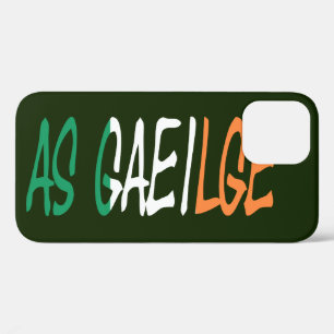 Zoals Gaeilge overlay op de Ierse vlag afbeelding iPhone 12 Hoesje