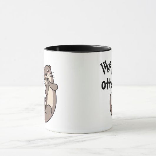 Zoals geen otter - wees uniek! mok (Midden)