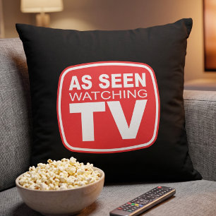 Zoals gezien bij het kijken naar TV-humor   Grappi Kussen