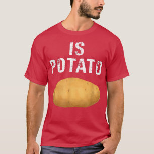 Zoals gezien op late nachtis potato20 t-shirt