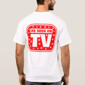 Zoals gezien op tv - CH 2 met sneeuwkraan - Gepers T-shirt (Achterkant)