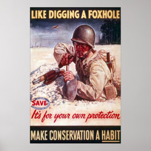 Zoals het Digitaliseren van een oxgat Poster
