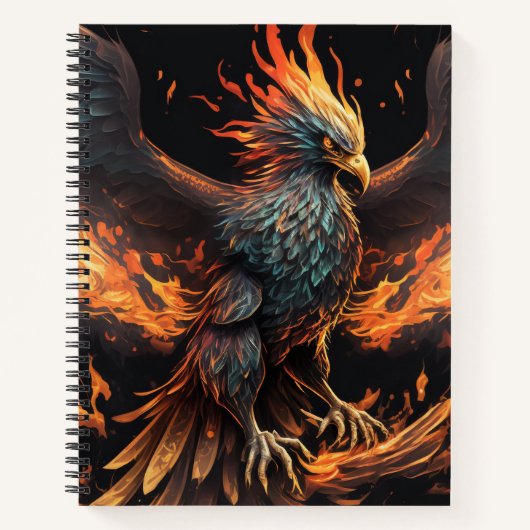 Zoals het Phoenix Spiral notitieboek (Voorkant)