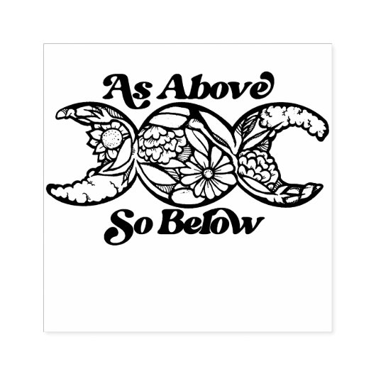 Zoals hierboven, dus onder het driestukssymbool 	rubberstempel (Afrduk)