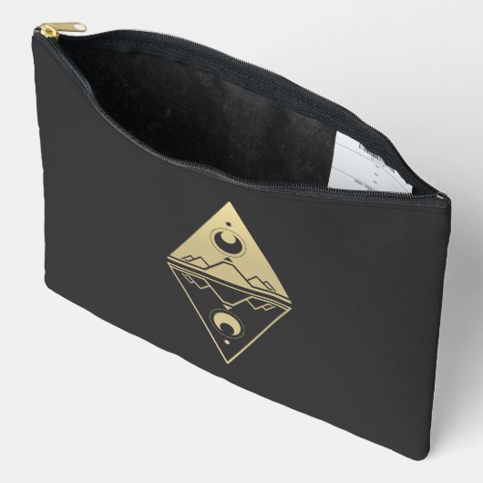 Zoals hierboven, hieronder etui (Open)