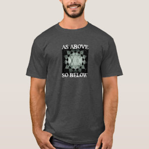 Zoals hierboven, hieronder t-shirt