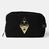 Zoals hierboven, hieronder toilettasje (Achterkant)