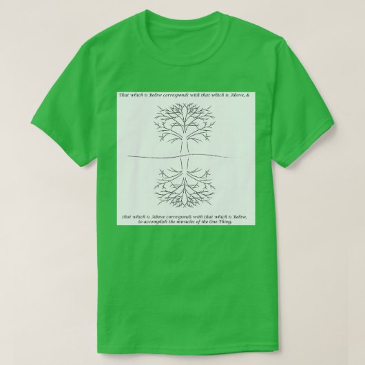 Zoals hierboven, onder 7 t-shirt (Design voorkant)