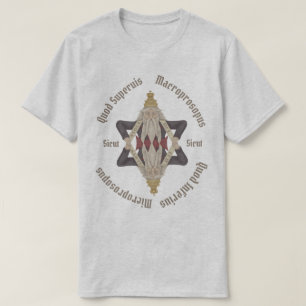 Zoals hierboven t-shirt