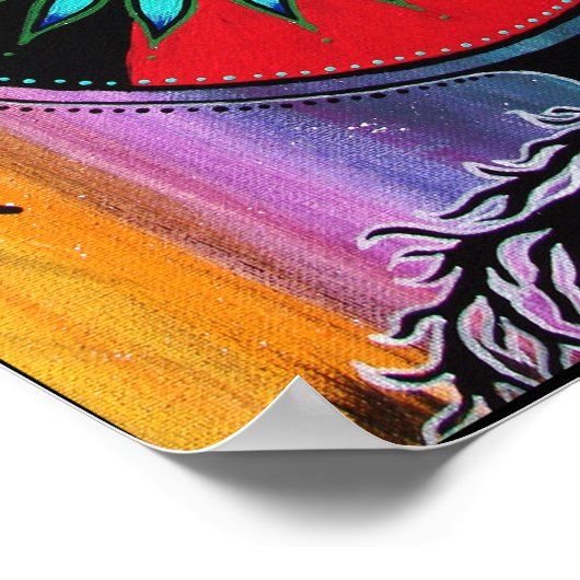 Zoals hierboven, zo hieronder poster (Hoek)