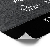 Zoals in water - Spreuken 27:19 - kunstprint Poster (Hoek)