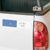 Zoals je wilt bumpersticker (Op Truck)